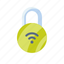smartlock, wireless, padlock, connectivity, security, wifi