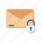 email, lock, protect, envelop, encrypted, locked 