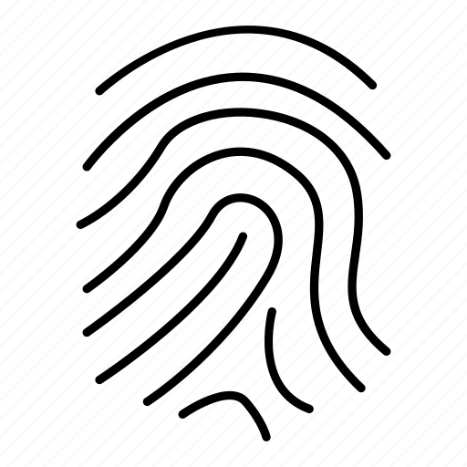 Identity, protection, secure, thumbprint icon - Download on Iconfinder