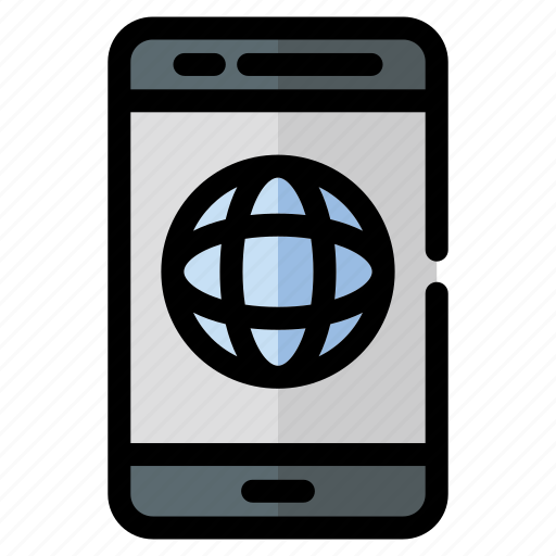 Smartphone, internet, worldwide, network, web, seo and web icon - Download on Iconfinder