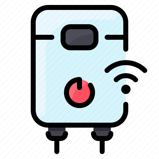 Heat, network, smart, water, wifi, wireless icon - Download on Iconfinder