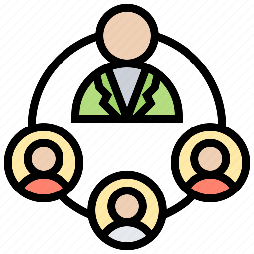Boss, leader, manager, operation, teamwork icon - Download on Iconfinder