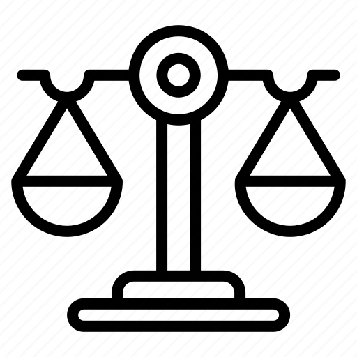Balanced, scale, legal, balance, justice, scales, equality icon - Download on Iconfinder