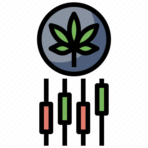 Increasing, marijuana, stats, stock, stocks icon - Download on Iconfinder