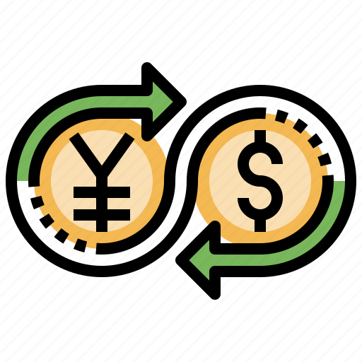 Business, coins, dollar, money, yen icon - Download on Iconfinder