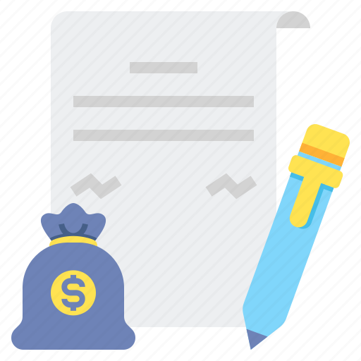 Agreement, contract, deal, investment, money, pen icon - Download on Iconfinder
