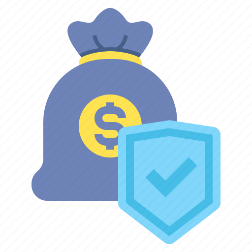 Bag, money, protection, security, shield icon - Download on Iconfinder