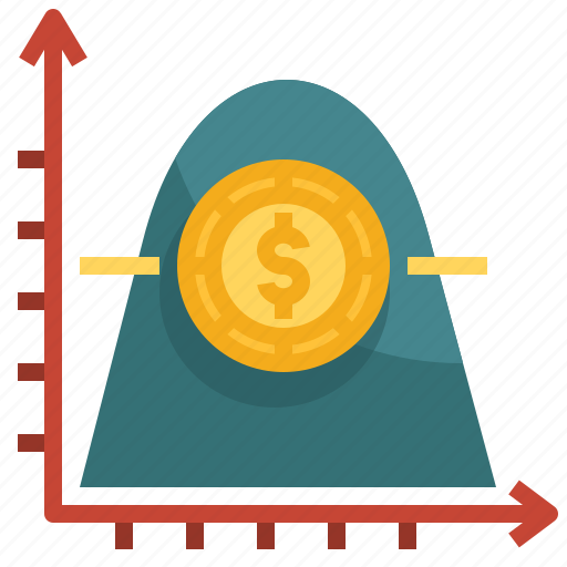 Dollar, cost, averaging, money, business, investment, coin icon - Download on Iconfinder