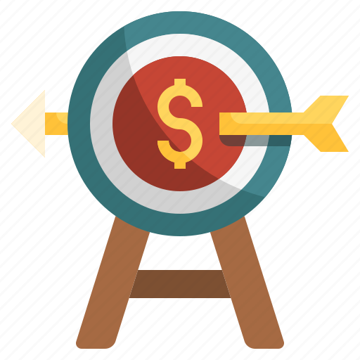 Invesment, objective, marketing, business, economy, archer icon - Download on Iconfinder