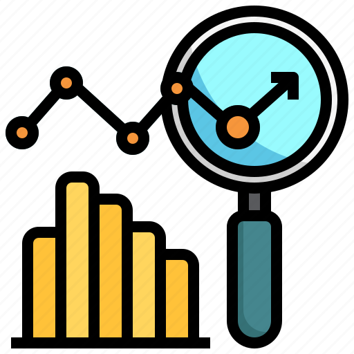 Benchmark, management, business, analysis, magnifying, glass icon - Download on Iconfinder