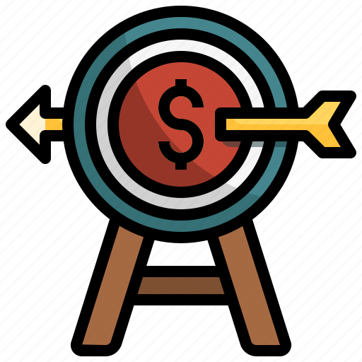 Invesment, objective, marketing, business, economy, archer icon - Download on Iconfinder