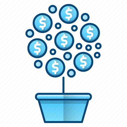 Growth, investment, money, tree icon - Download on Iconfinder