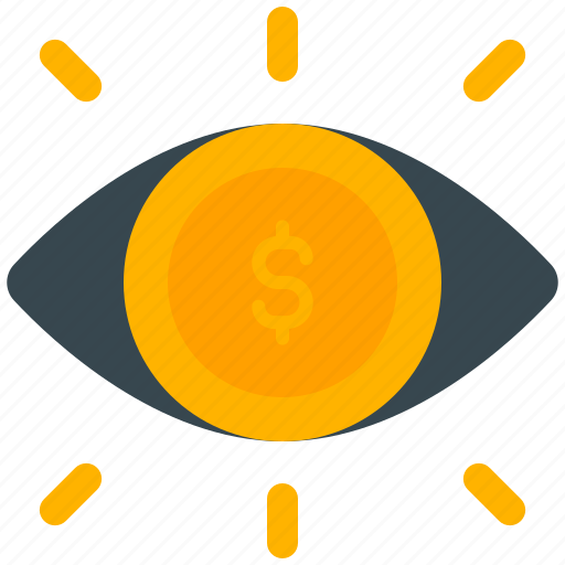 Vision, eye, investment, invest, money, view, dollar icon - Download on Iconfinder