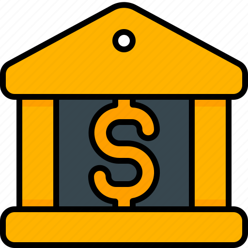 Bank, banking, investment, invest, finance, building, architecture icon - Download on Iconfinder