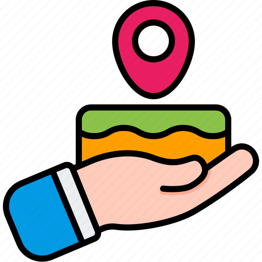 Land, hand, investment, invest, investing, asset, property icon - Download on Iconfinder