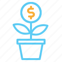 investment, invest, business, finance, growth, currency, bank, plant, mone