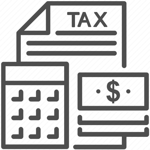 Calculator, document, dollar, finance, taxes icon - Download on Iconfinder