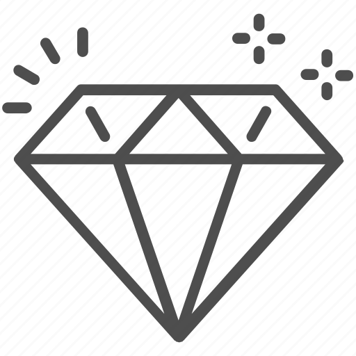 Brilliant, diamond, jewel, shining icon - Download on Iconfinder