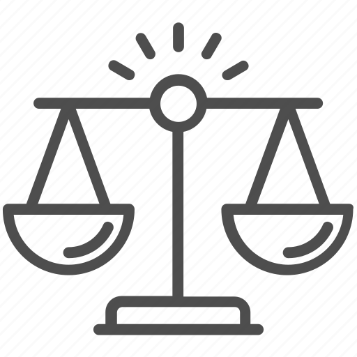 Balance, court, equal, integrity, justice, law icon - Download on Iconfinder
