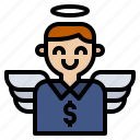 angel, businessman, donate, investment, investor