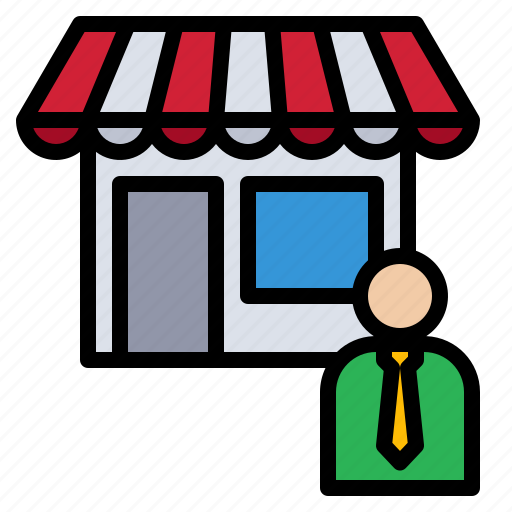 Business, investment, mart, owner, shop icon - Download on Iconfinder