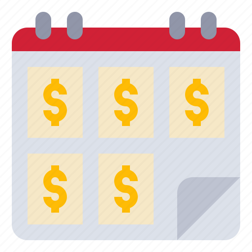 Calendar, income, investment, passive, plan, profit icon - Download on Iconfinder