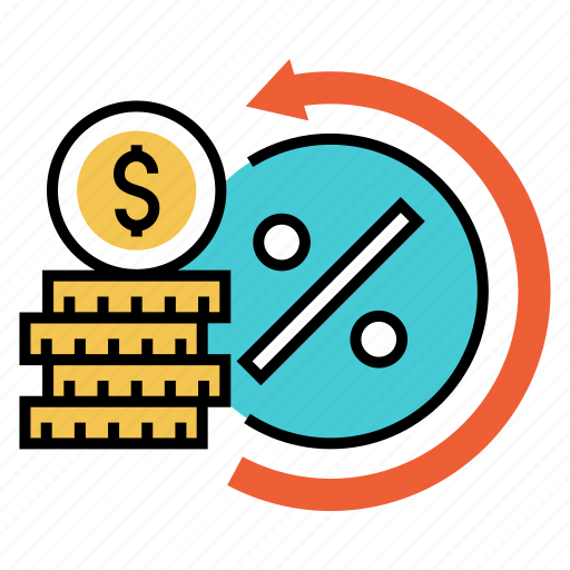 Financial, interest, investment, loan, mortgage, profit, rate icon - Download on Iconfinder