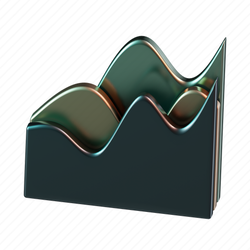 Analytics, chart, graph, data, diagram 3D illustration - Download on Iconfinder