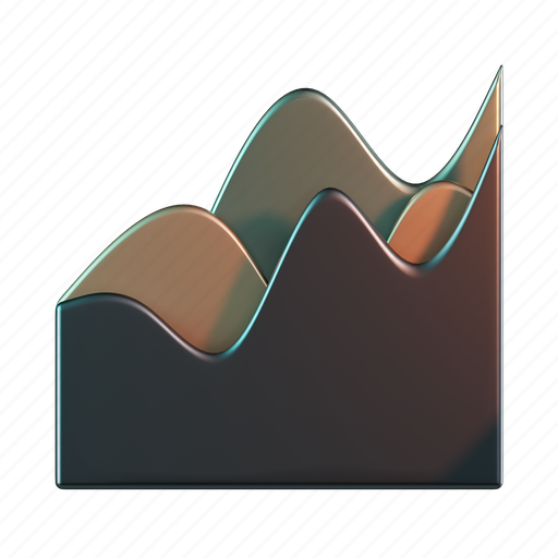 Analytics, chart, graph, diagram, data 3D illustration - Download on Iconfinder