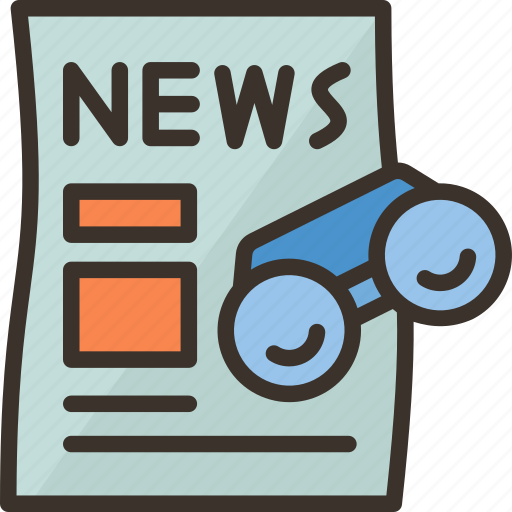 News, headline, newspaper, read, media icon - Download on Iconfinder