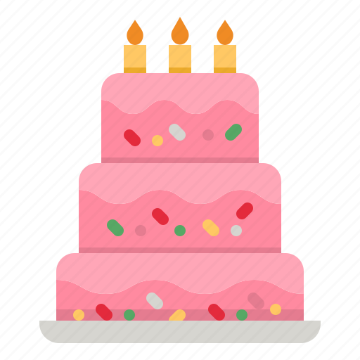 Cake, birthday, party, food, sweet icon - Download on Iconfinder