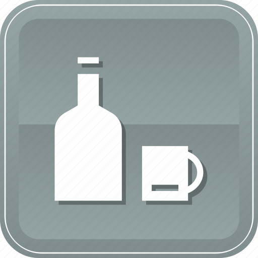 Alcohol, bottle, cup, drink, juice, water, wine icon - Download on Iconfinder