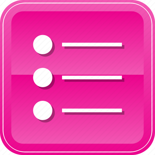 Bullet, items, lines, list, menu, options, points icon - Download on Iconfinder