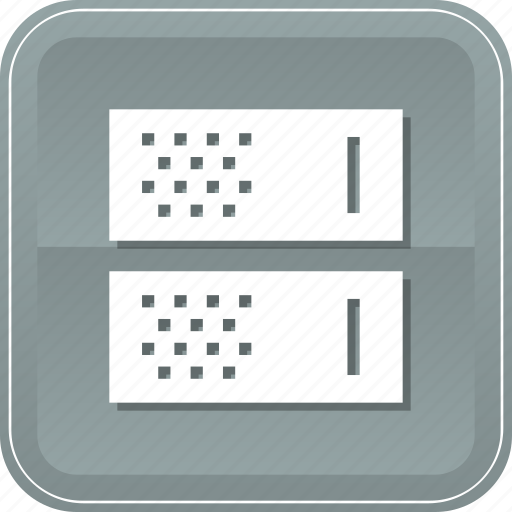 Center, data, database, hosting, rack, server, storage icon - Download on Iconfinder
