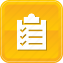 checklist, clipboard, inventory, list, report, tasks, todo