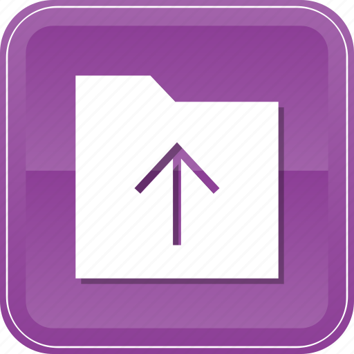 Arrow, arrows, folder, up, upload, uploading icon - Download on Iconfinder