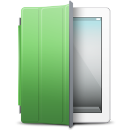 Cover, green, ipad, white icon - Free download on Iconfinder
