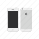 apple, iphone 5s, white 