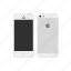 apple, iphone 5s, white 