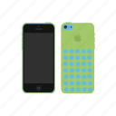 iphone 5c, green, apple, iphone