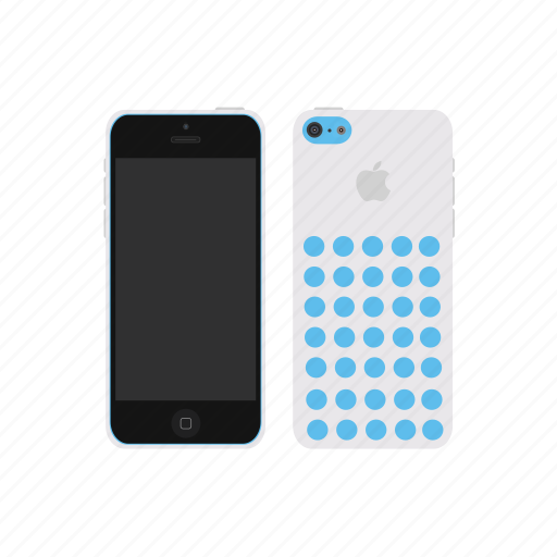 Iphone 5c, white, apple, iphone icon - Download on Iconfinder