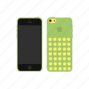 iphone 5c, green, apple, iphone