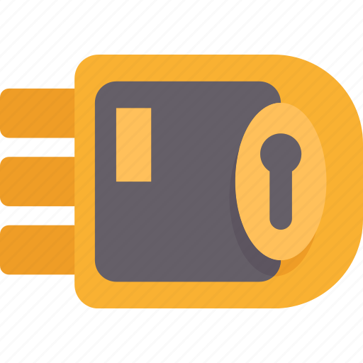 Door, lock, security, metal, key icon - Download on Iconfinder
