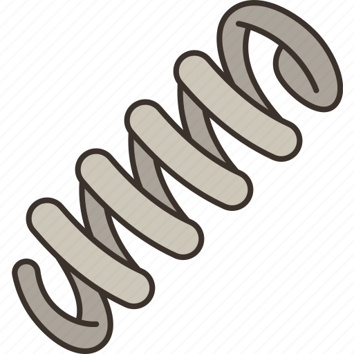 Springs, metal, coil, mechanical, suspension icon - Download on Iconfinder