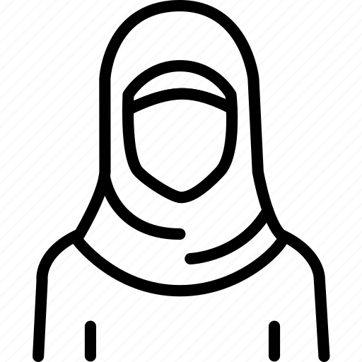 Arabic, woman, hijab, amira icon - Download on Iconfinder