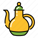 teapot, tea, pot, kettle, coffee, hot, arabic