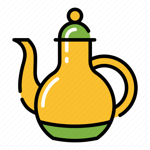Teapot, tea, pot, kettle, coffee, hot, arabic icon - Download on Iconfinder