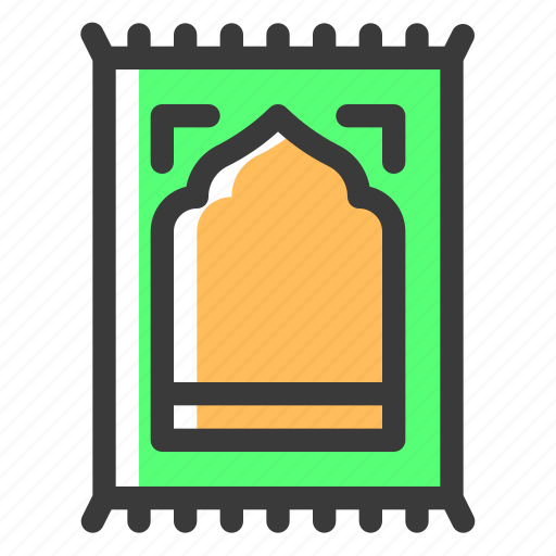 Islam, ramadhan, muslim, eid, sajadah, pray, salat icon - Download on Iconfinder