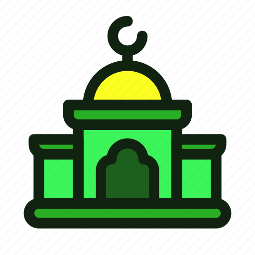 Mosque, architecture, islamic, muslim, pray, religion, dome icon - Download on Iconfinder