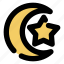 islamic, moon, crescent 